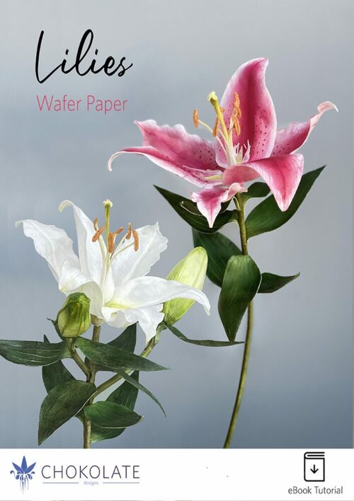 eBook Wafer Paper Lily Flower