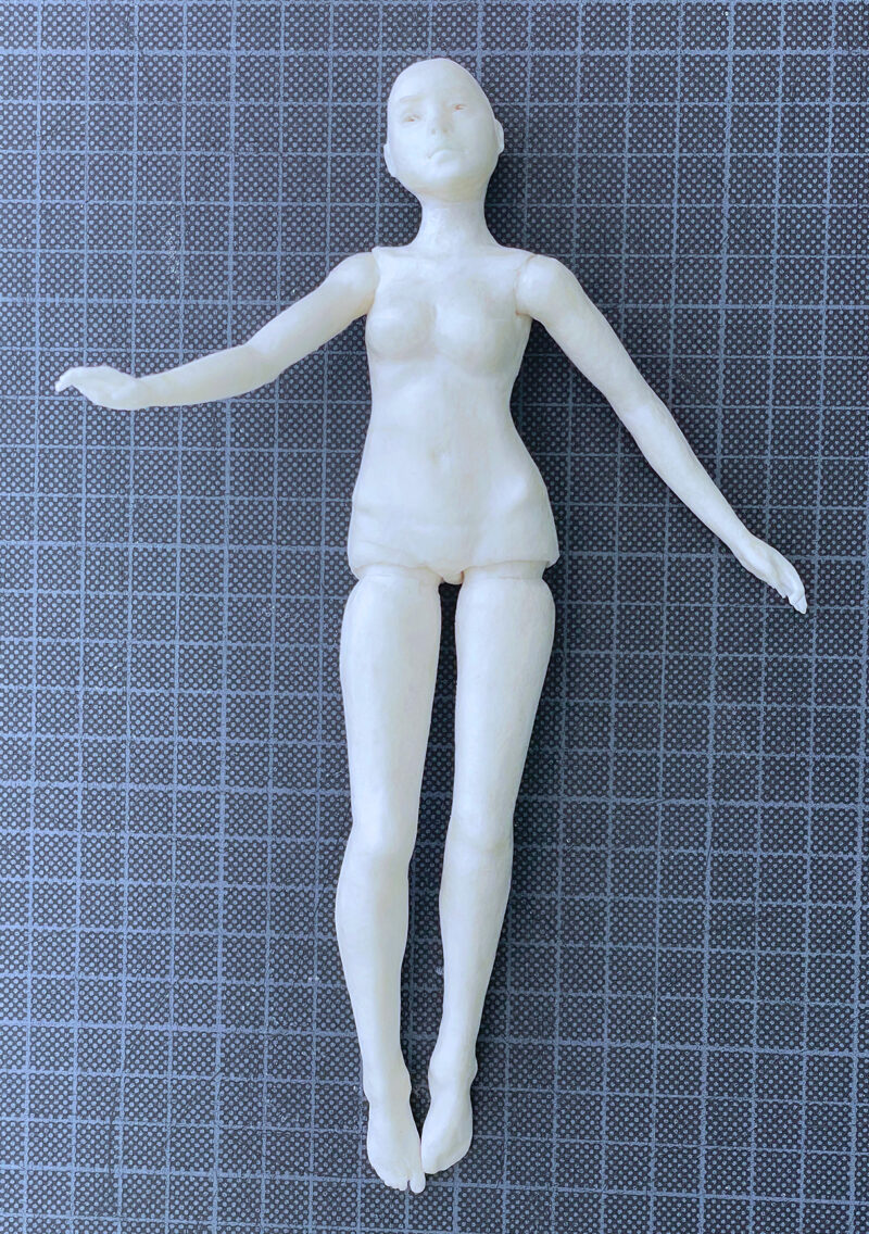 Sculpted Doll Body