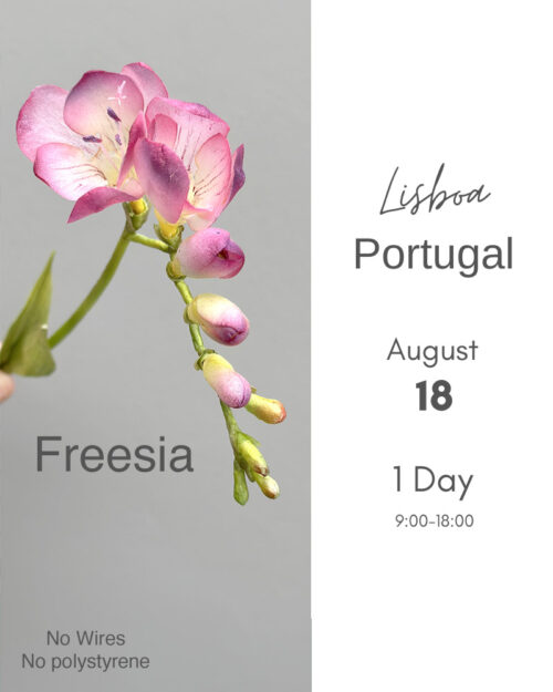 Workshop Freesia Flower August 18, 2024